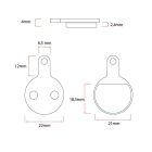 Fékbetét elektromos rollerekhez univerzális (v4)