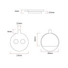 Fékbetét elektromos rollerekhez univerzális (v5)