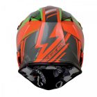 Just1 J32 Pro Rave piros-lime bukósisak (S)