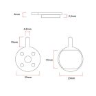 Fékbetét elektromos rollerekhez univerzális (v9)