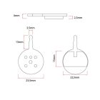 Fékbetét elektromos rollerekhez univerzális (v8)