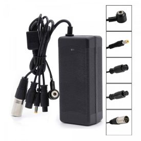   Töltő 42V 2A GX16/GX12/DC 5,5mm/DC 8mm/Mi 4 Pro csatlakozókkal