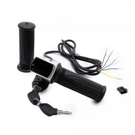 Gázkar univerzális 36V kulcsos gyújtáskapcsolóval