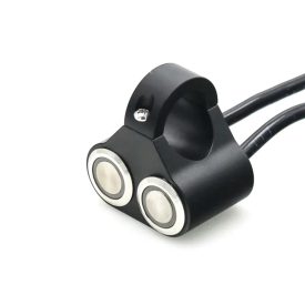 Univerzális kapcsoló, világító, 2 gombos 