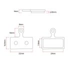 Fékbetét elektromos rollerekhez univerzális (v15)