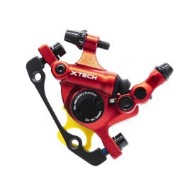 Féknyereg félhidraulikus Zoom X-Tech (piros)