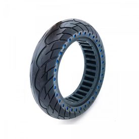   10x2,5 ultrakönnyű kék pöttyös tömör gumi (44mm felnire)