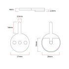 Fékbetét elektromos rollerekhez univerzális (v3)