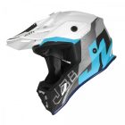 Just1 J38 Korner világoskék-fehér bukósisak (XL)